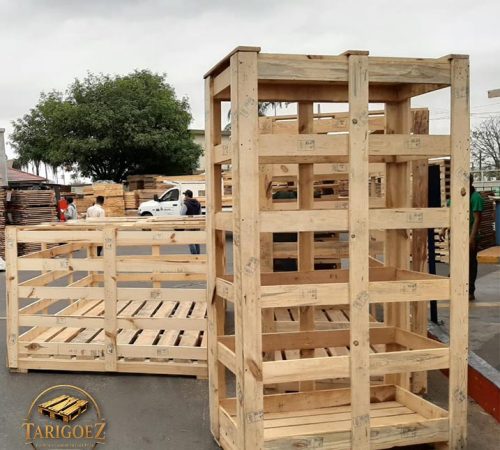Caja de madera para embalaje